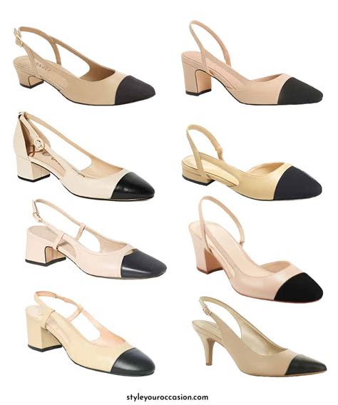 chanel slingback dupe 2023|chanel ballet flats dupe.